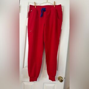 Figs Red Women's Track Pants